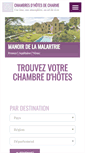 Mobile Screenshot of chambresdhotesdecharme.com